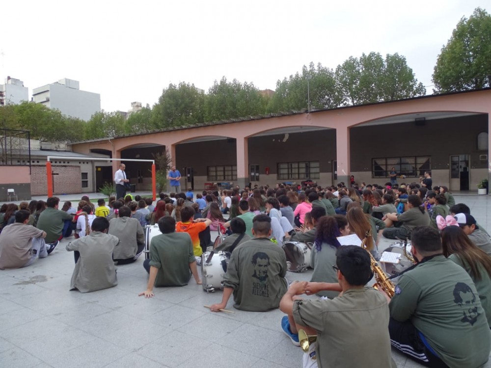 Con mucha alegría comenzaron las actividades del Bata 10