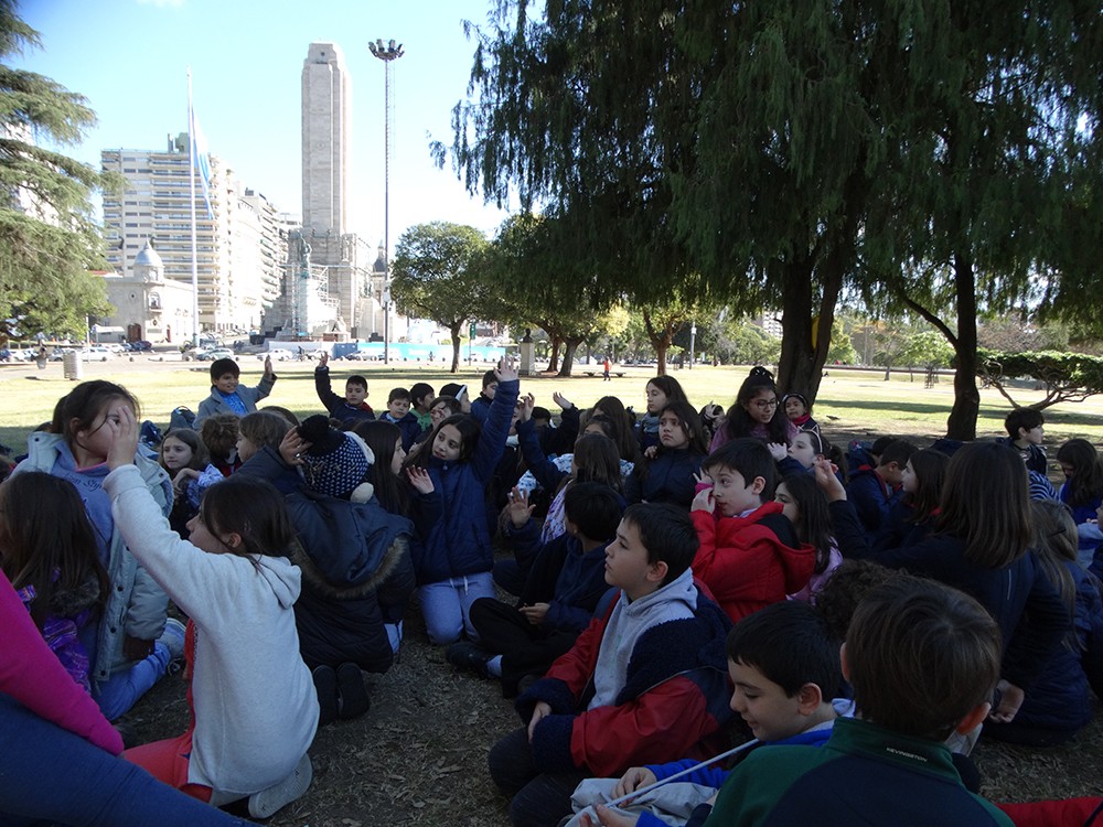 Cuarto grado prometió lealtad a la Bandera en Rosario