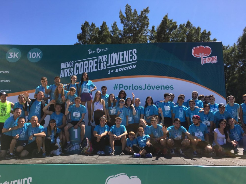 El Sagrado presente en el Buenos Aires Corre Por los Jóvenes 2018