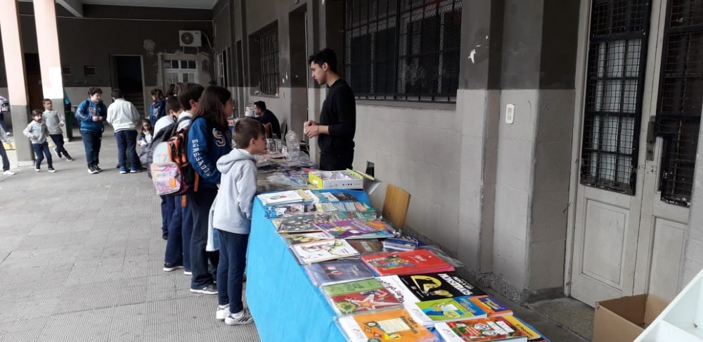 Feria del libro en el primario