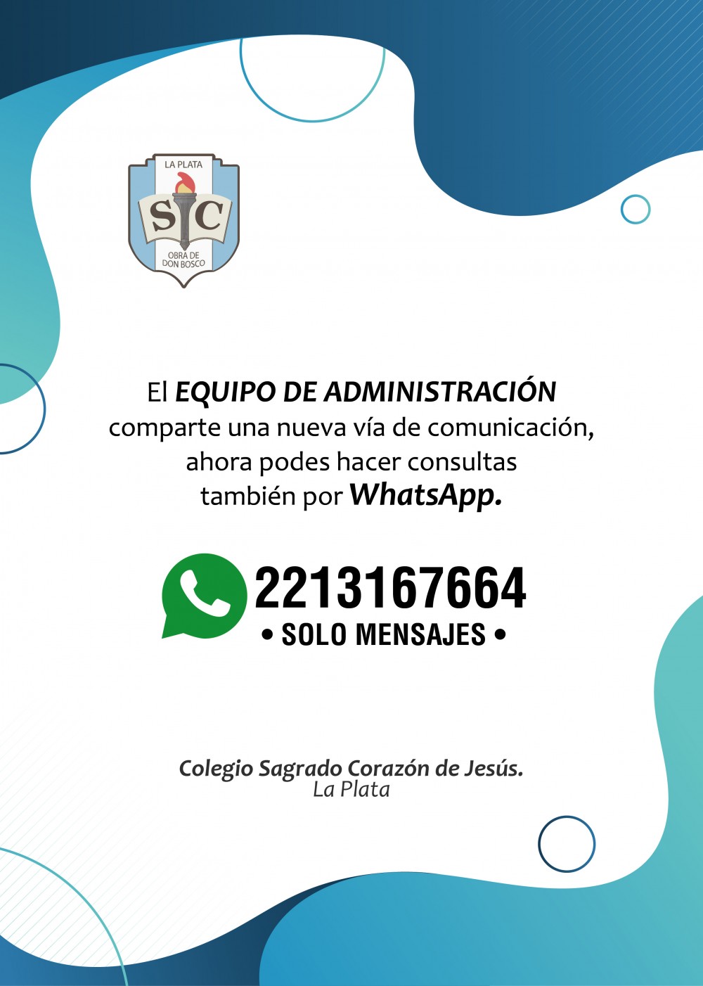 Nuevo contacto de Administración